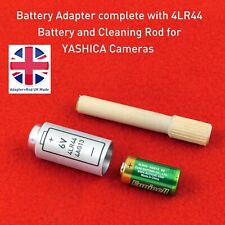 Yashica Electro 35 Camera Battery Adapter including Battery and Cleaning Rod for sale  Shipping to South Africa