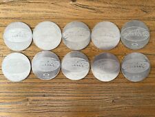 Used, Oakley display lot of 10 x metal juliet coin rare collector for sale  Shipping to South Africa