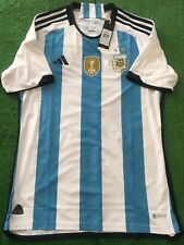 3 estrellas ⭐⭐️⭐️ Camiseta deportiva argentina Home Away HEAT.RDY  2022 auténtica Adidas segunda mano  Argentina 