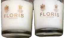 Floris glass jars for sale  STOCKTON-ON-TEES