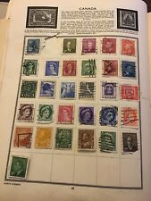 Canadian vintage stamps. for sale  BROADSTAIRS