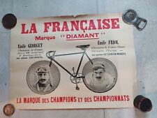 Affichette originale cyclisme. d'occasion  Toulouse-