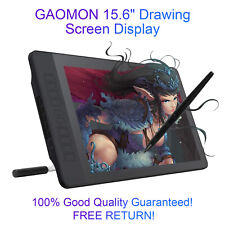 Tablet de desenho gráfico digital com tela caneta display 10 shortkey GAOMON PD1560 comprar usado  Enviando para Brazil