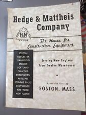 Hedge mattheis company for sale  Bradford