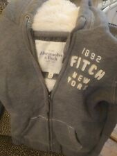 abercrombie faux fur hoodie for sale  Monsey