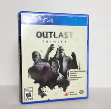 Outlast Trinity (Sony PlayStation 4, 2017) PS4 conjunto de compilação de disco duplo comprar usado  Enviando para Brazil