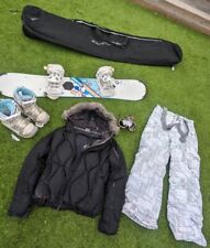 Salomon snowboard bundle for sale  MUCH WENLOCK