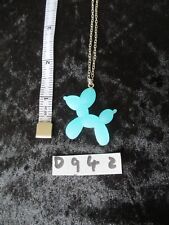 Blue poodle necklace for sale  CREDITON