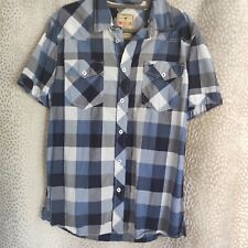 Mustang mens plaid for sale  Ireland