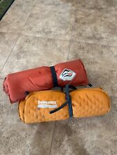 Thermarest Sleeping Pads - Two Pack, used for sale  Shipping to South Africa