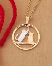 Cat coin pendant for sale  Feeding Hills