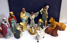 Christmas ceramic nativity for sale  RYDE