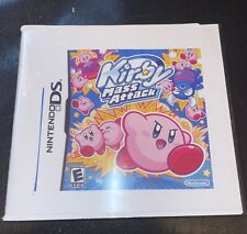 Kirby Mass Attack Nintendo DS 2011 jogo e estojo inserção reimpressa (sem manual) comprar usado  Enviando para Brazil