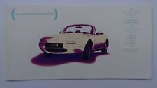 Mazda postal brochure for sale  BOURNEMOUTH