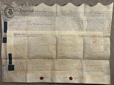1757 indentured authority for sale  BEDFORD