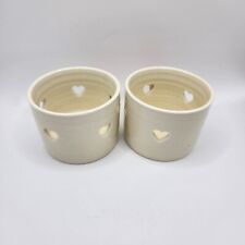 Heart patterned cream for sale  STOKE-ON-TRENT