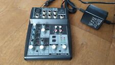 Behringer Xenyx 502 Analog Mixer With Power Supply / AC Adapter Xenyx502 for sale  Shipping to South Africa