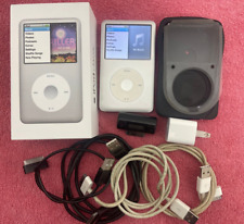 Apple iPod Classic 160GB 7. generacji w pakiecie pudełko, instrukcja, naklejki, etui AS-IS na sprzedaż  Wysyłka do Poland