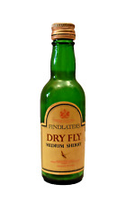 Botella de jerez mediana de colección Findlater's mosca seca publicidad vacía antigua, usado segunda mano  Embacar hacia Argentina
