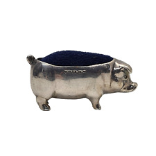 Sterling silver pig for sale  MILTON KEYNES