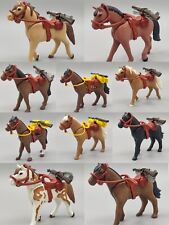 Playmobil caballo western con manta y rifle-soldado yankee-confederado-cowboy segunda mano  Embacar hacia Argentina