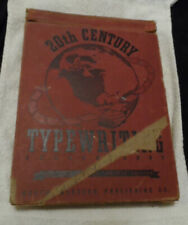 Old typing text for sale  Alcoa