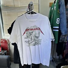 Vintage METALLICA Band T Shirt (2XL) And Justice For All Heavy Metal Graphic, used for sale  Shipping to South Africa