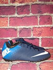 Nike Bombax Soccer Shoes Size 5.5 Y Blue, used for sale  Shipping to South Africa