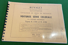 Catalogue pièces rechange d'occasion  Quarré-les-Tombes