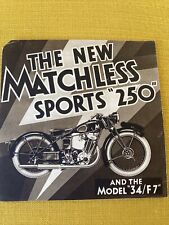 1937 matchless sports for sale  HITCHIN