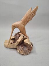 Wooden hummingbird sculpture. for sale  ALFORD