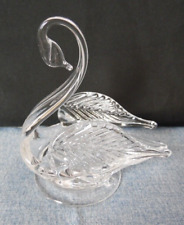 Edinburgh crystal swan for sale  HAWICK