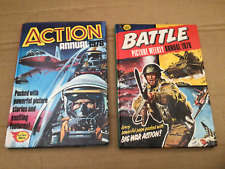 Action battle annuals for sale  BRECON