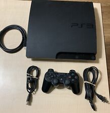 Consola Sony PlayStation 3 Slim PS3 160 GB + CONTROLADOR SONY + HDMI en muy buen estado, usado segunda mano  Embacar hacia Argentina