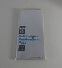 Chequera para VW Escarabajo, T1 + Tipo 3 Blanco Válida Del Modelo Año 1966 Stand segunda mano  Embacar hacia Argentina