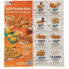 Popeyes coupons sheets for sale  Philadelphia
