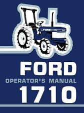 Tractor Operators & Parts Manual Fits Ford 1710 Tractor, used for sale  New York