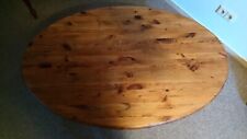Tisch Couchtisch Echtholz rund Antik- Stil oval 115x80x55 gebraucht kaufen  Bad Krozingen