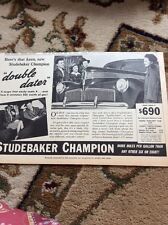 studebaker for sale  LEICESTER