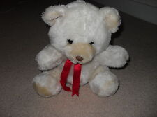 White teddy soft for sale  Shipping to Ireland