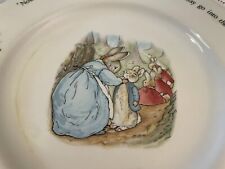 Beatrix potter plate for sale  HASLEMERE