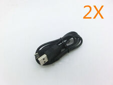 2X Micro USB para PC cabo de carregamento de sincronização de dados para telefone Motorola Samsung Google comprar usado  Enviando para Brazil