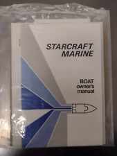 Starcraft Marine Boat Owner's Manual 1983 for sale  East Wenatchee