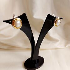 Oval clip earrings for sale  EDINBURGH