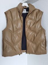 Zara vest faux for sale  Shipping to Ireland