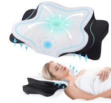 DONAMA Cervical Pillow for Neck Pain Relief Contour Memory Foam Pillow Black for sale  Shipping to South Africa