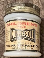 Vintage children musterole for sale  Grover