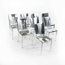 Conjunto de oito cadeiras de jantar Philippe Starck Emeco Hudson alumínio polido década de 2010, usado comprar usado  Enviando para Brazil