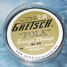 Usado, 1969 Gretsch New Old Stock Folk String Banjo Case Estojo Caixa Original Candy comprar usado  Enviando para Brazil