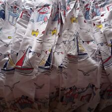 Nautical curtains inch for sale  SEATON